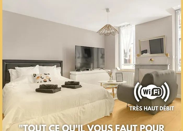 La Perle Colombette- élégant - Hyper Centre Appartement